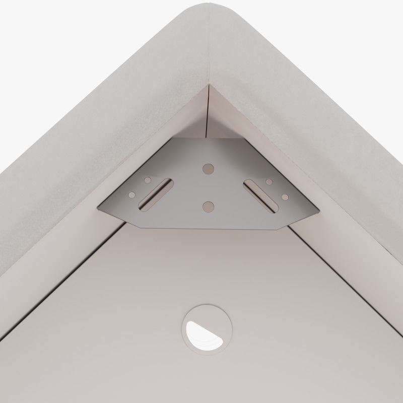 Кровать Perrino Вега Next строгая геометрия